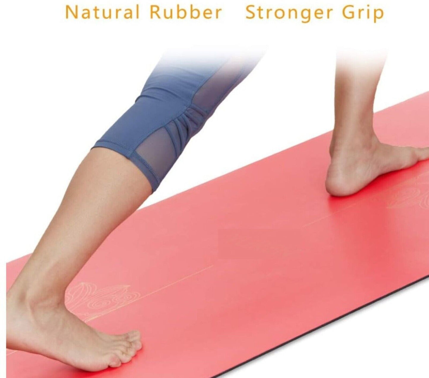 Yoga Lover Mat, Floorwork, Pilates/Gymnastics, Premium Extra Soft Red 185 x 68cm