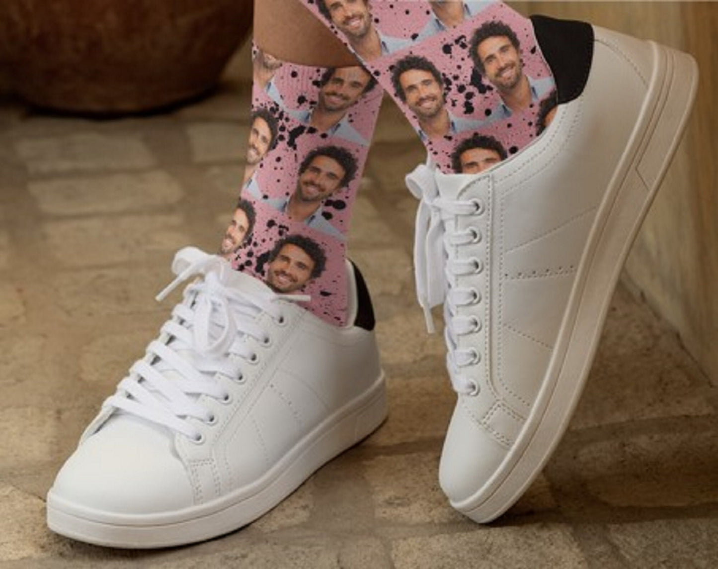 Customized face socks for Mother in law gift for Birthday funny Gift for Father In Law New Years personalized gift Custom face socks Unusual