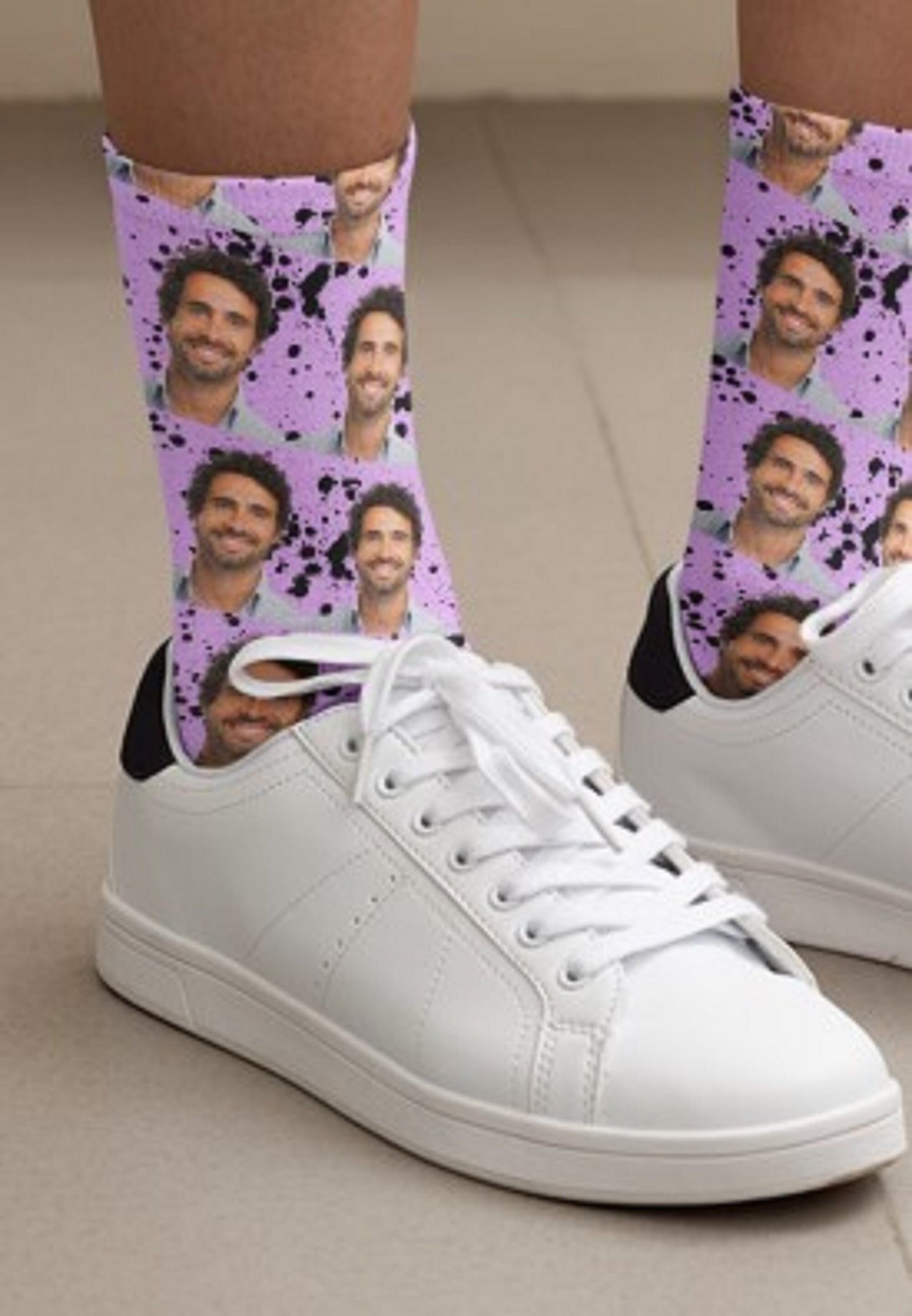 Customized face socks for Mother in law gift for Birthday funny Gift for Father In Law New Years personalized gift Custom face socks Unusual
