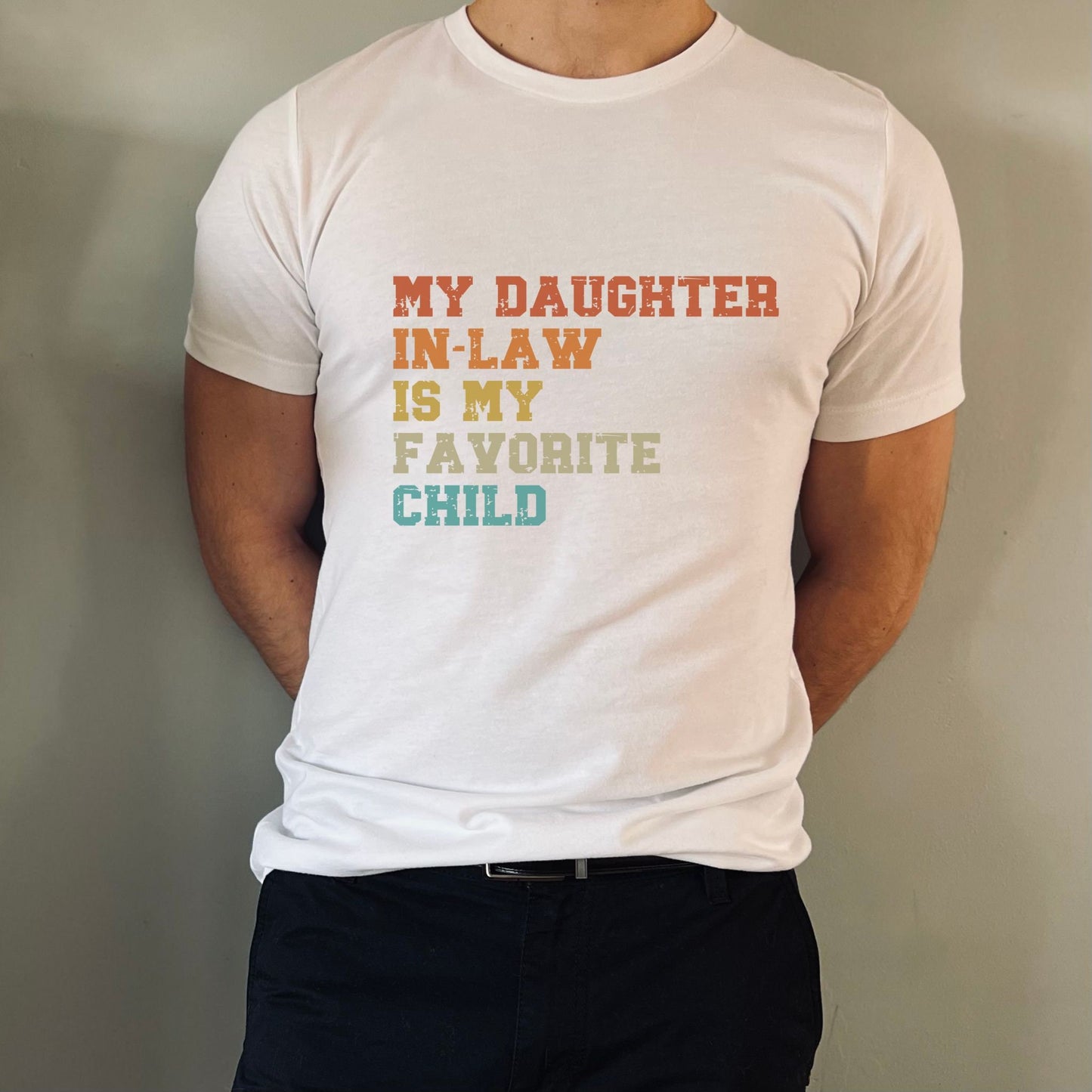Best Father in law gift T-shirt for Birthday Present for Father's Day Shirt for retro Father-in-law Funny father of the groom gift TShirt