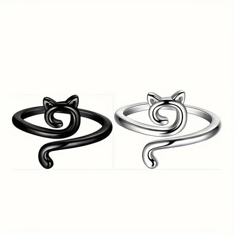 Adjustable Yarn Crochet Tension Ring - Cat knitting or crochet loop & winder, fibre arts, wool thread guide, knitter gift, crafting supplies