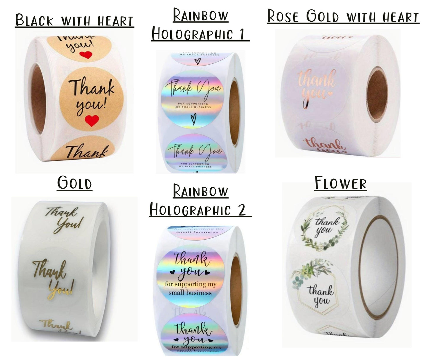 THANK YOU stickers, "Thank you" labels, Party/Celebration/Gifts, Delivery packaging, Round label, Personalised customer order Small business