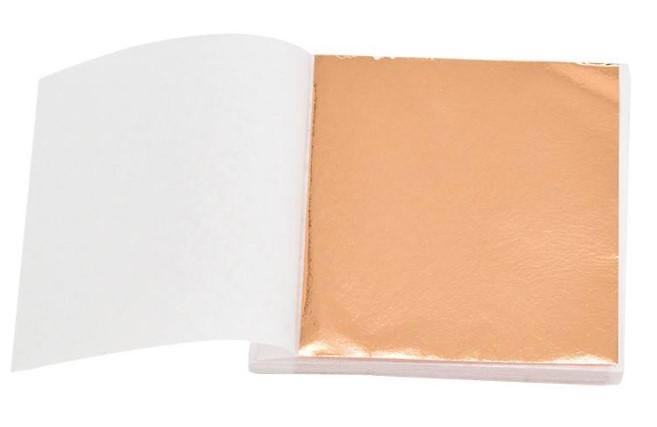 Imitation Gold leaf paper(Silver/Rose Gold) - Crafts, DIY Decor, Gilding, Nail Art/Resin supplies, Scrapbooking, Framing -5/10/20/100 sheets