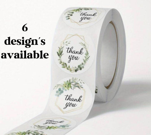 THANK YOU stickers, "Thank you" labels, Party/Celebration/Gifts, Delivery packaging, Round label, Personalised customer order Small business