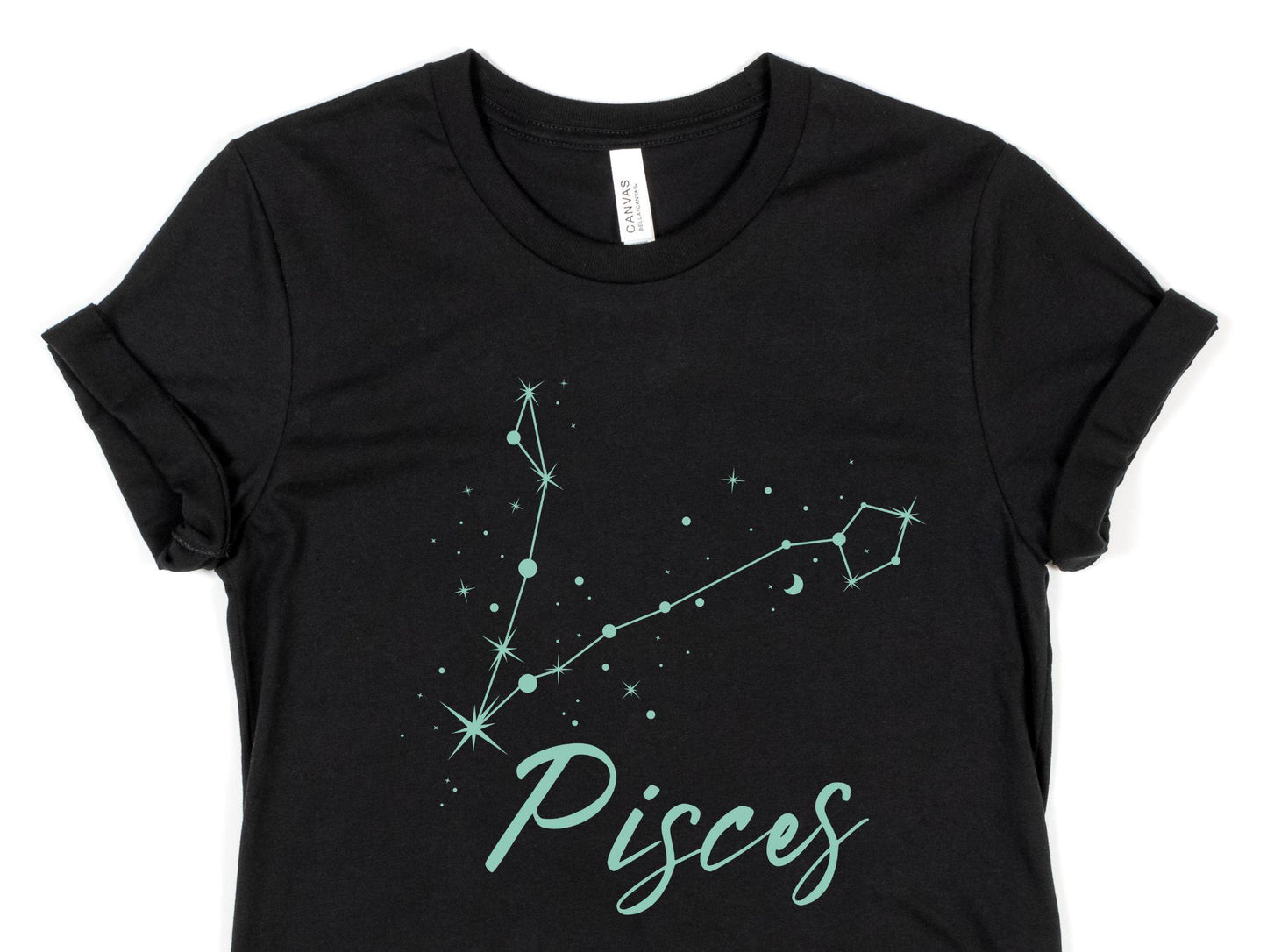 Pisces Tshirt for Birthday Gift for Horoscope lover T Shirt for Astronomer T-Shirt Zodiac Retirement Gift Astrologer Fan Boho Gift for Her