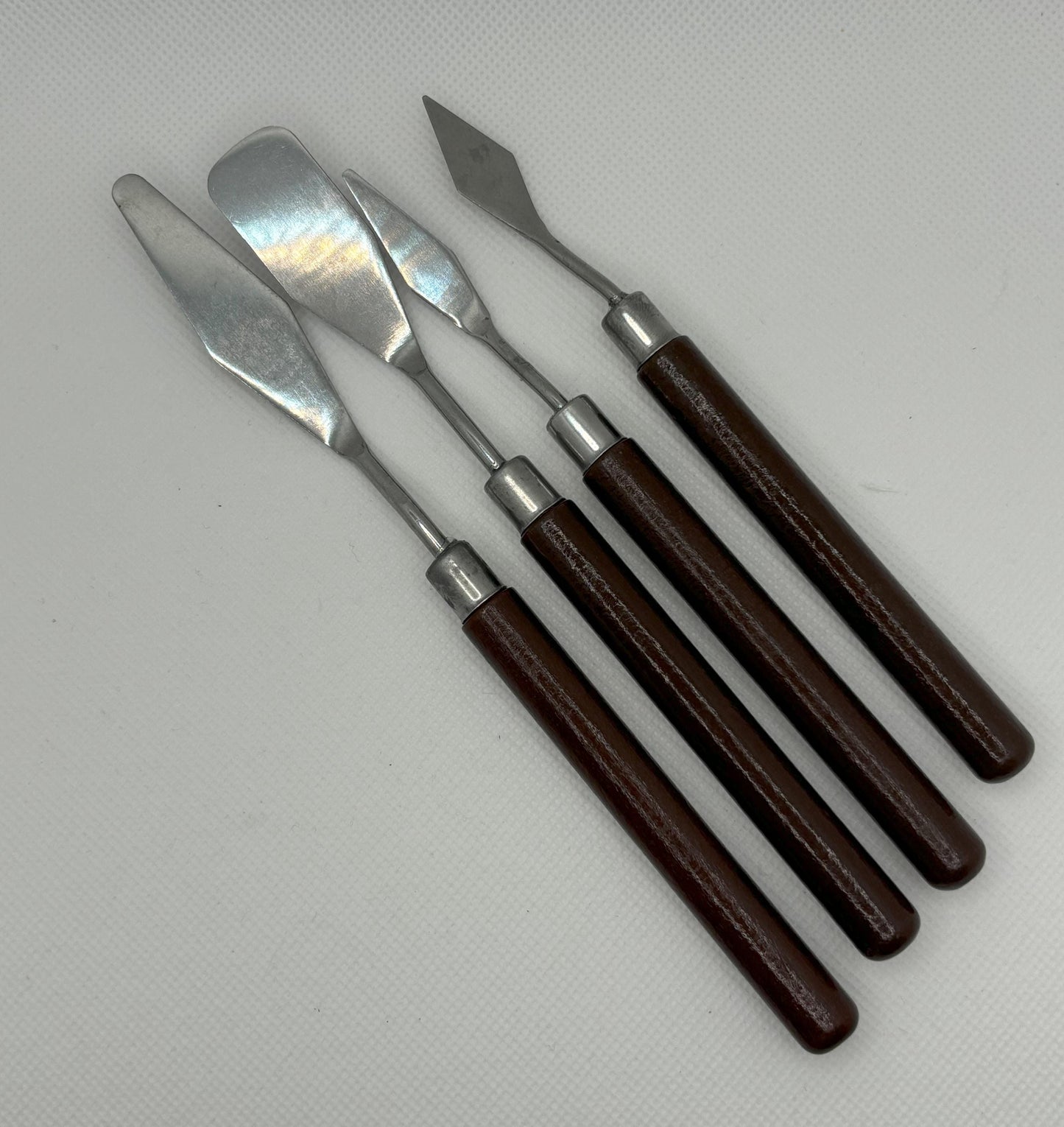 7pc Stainless Steel Art Palette Knife Set, Artist Crafts Spatula, Scraper Art Tools, Palette Knife, Oil Painting Mixing Knife, Paint mixing
