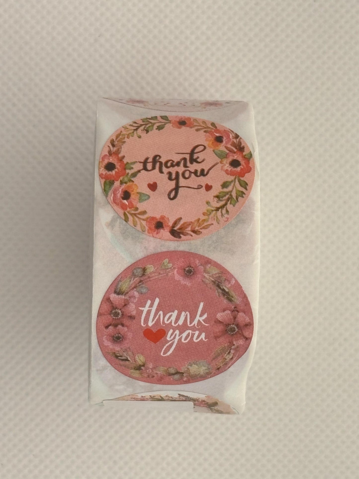 THANK YOU stickers, "Thank you" labels, Party/Celebration/Gifts, Delivery packaging, Round label, Personalised customer order Small business